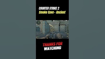 CS2 ANCIENT - SMOKE CAVE FROM RUINS  #counterstrike2 #cs2 #cs2smokes