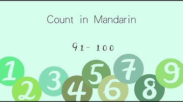 【Chinese numbers】Learn to Count in Mandarin (91-100) | Let’s Learn Mandarin | COCONUT ACADEMY