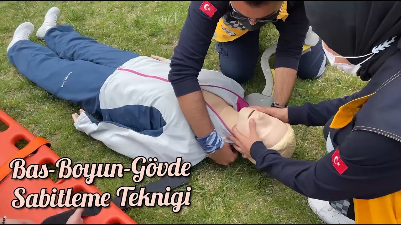 Travmalı Hastayı Omurga Tahtasına Alma Uygulaması