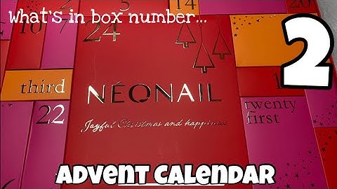 Neonail Advent Calendar 2020 - Day 2