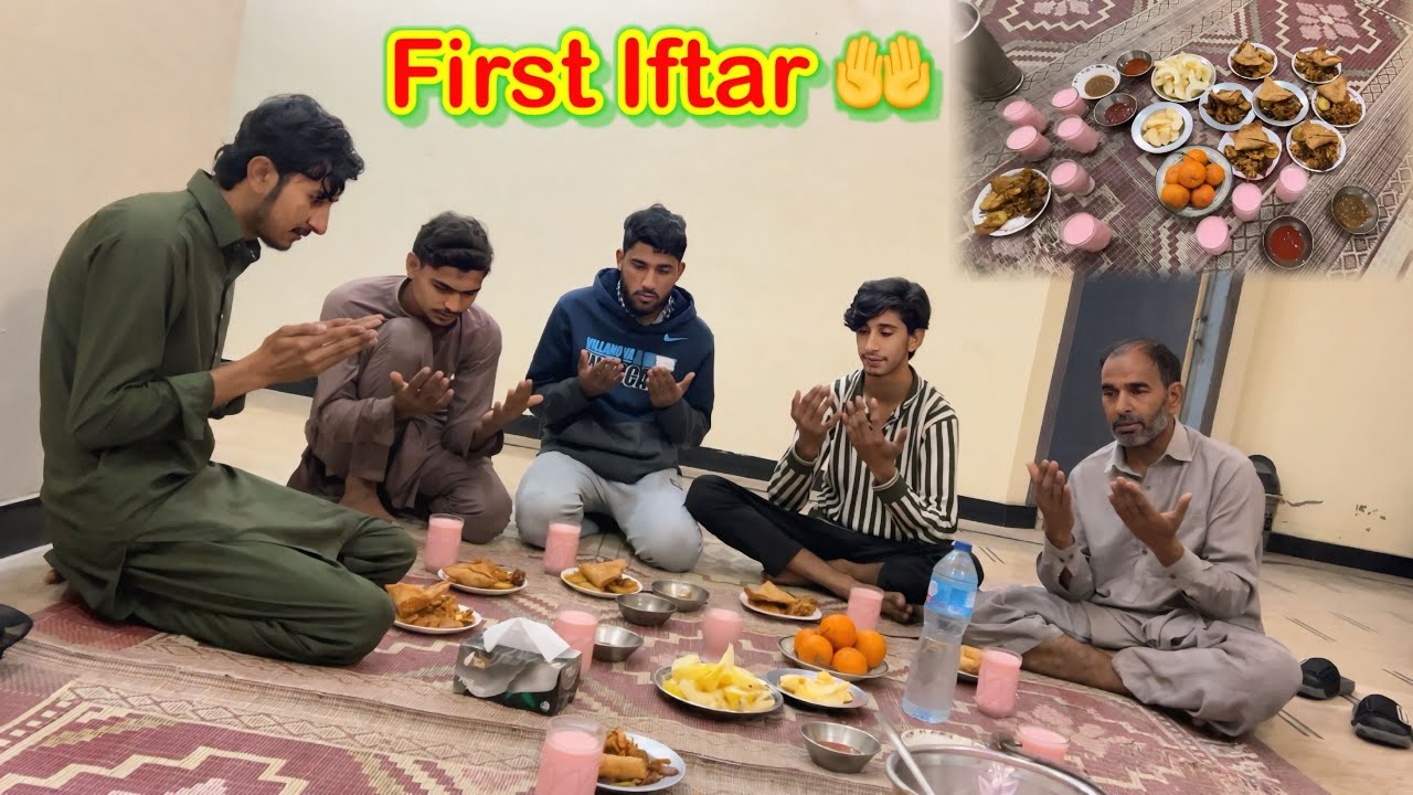 First Iftar In 2026 🥰/koki pendu/Zohaib pendu/Hamza sidhu 