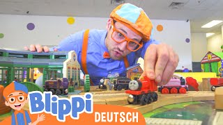 Blippi Spielt Im Indoorspielplatz Moonbug Kids Deutsch