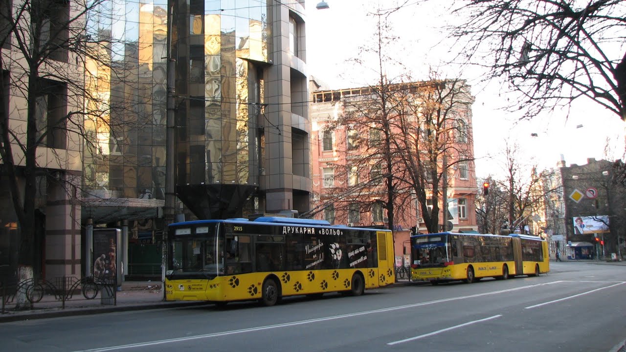 Київ. Тролейбуси ElectroLAZ 