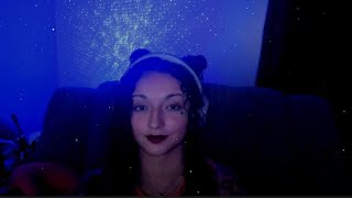 POV Trying to stay awake during ASMR Fuzzy microphone scratching (no talking)