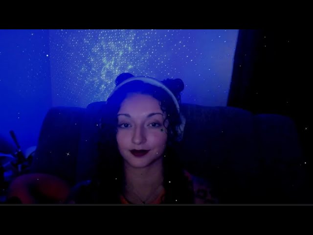 POV Trying to stay awake during ASMR Fuzzy microphone scratching (no talking)