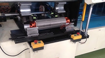 Horizontal type stator middle forming machine shaping machine