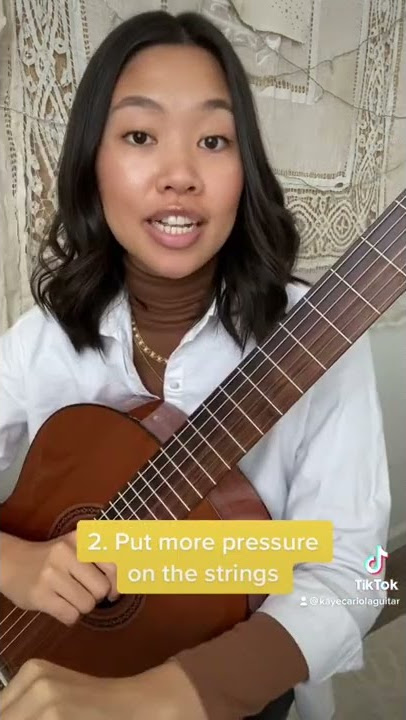 fix those buzzy strings with these tips! #shorts