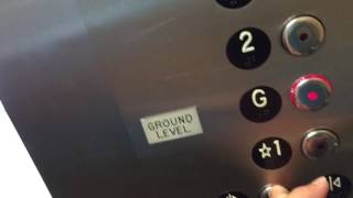 Unknown elevator at the Arthur Ashe Student Health and Wellness Center, UCLA in Los Angles CA