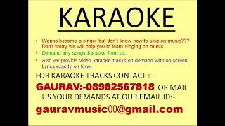 Maryan   Naetru Aval Irundhal Karaoke Dhanush, Parvathy Karaoke Track by Gaurav