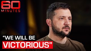 Exclusive interview with Ukraine President Volodymyr Zelensky | 60 Minutes Australia