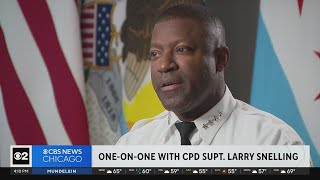 One-on-one with new CPD Supt. Larry Snelling