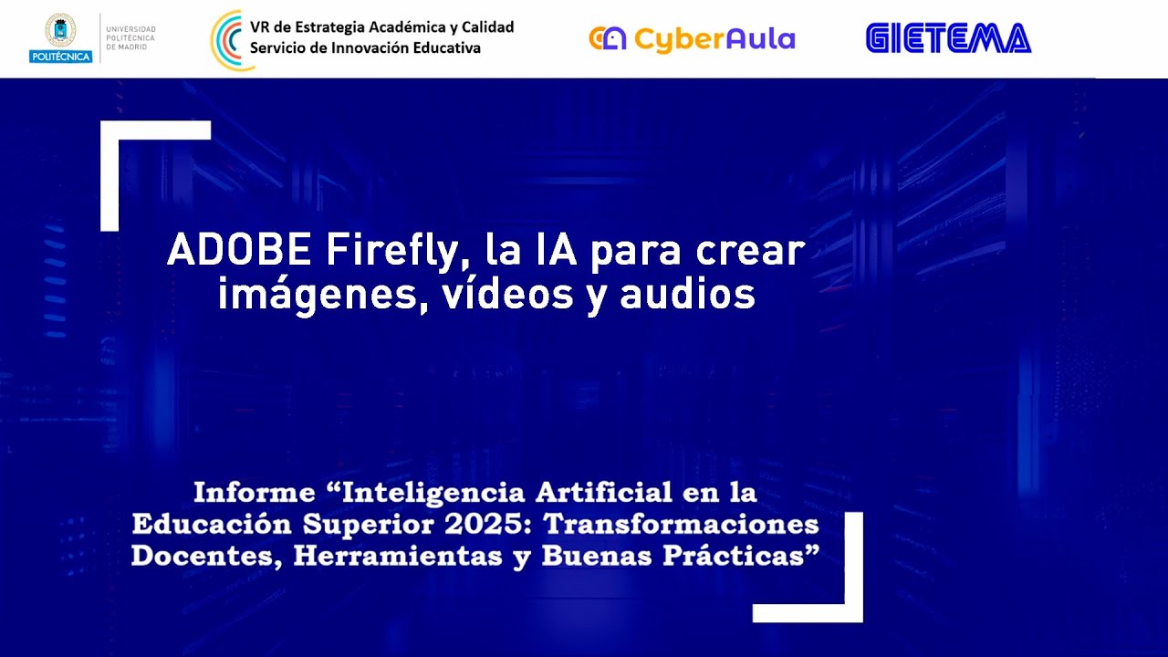 ADOBE Firefly, la IA para crear imágenes, vídeos y audios - YouTube
