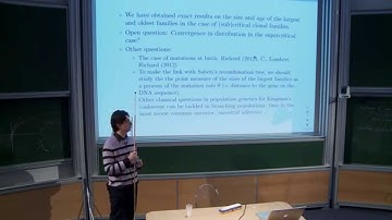 Nicolas Champagnat - Genealogical processes associated to general branching processes