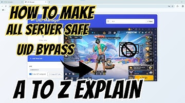 HOW TO MAKE UID EMULATOR BYPASS💻📲 | OB51 UPDATE | UID EMULATOR BYPASS | 100% ANTIBAN PC BYPASS ✅