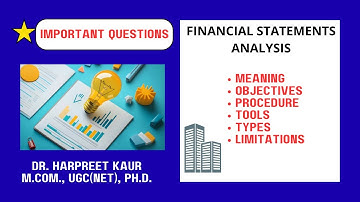 Financial Statement Analysis-ONE SHOT-You Will NEVER Forget Now