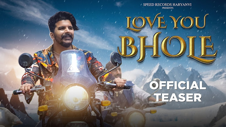 Gulzaar Chhaniwala : Love You Bhole (Teaser) | Latest Haryani Songs 2024