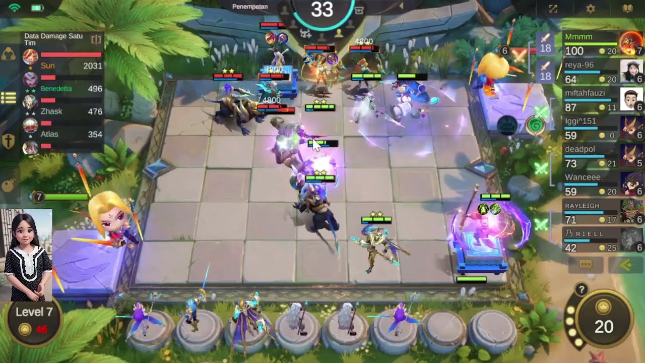 MAGIC CHESS SUN ASTRO JUARA 1 