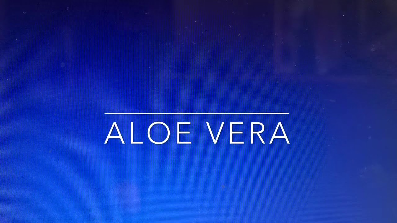 How To Pronounce Aloe Vera Youtube
