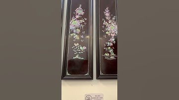 TRANH BỘ TỨ QUÝ KHẢM TÙNG CÚC TRÚC MAI- DÒNG TRANH KHẢM PHONG THUỶ TRUYỀN THỐNG CỦA NGƯỜI VIỆT