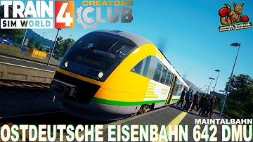 Ostdeutsche Eisenbahn | BR 642 DB DMU | Maintalbahn - Train Sim World 4