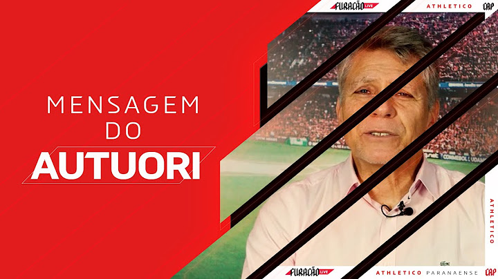 PAULO AUTUORI agradece o apoio da torcida athleticana na final da Copa do Brasil