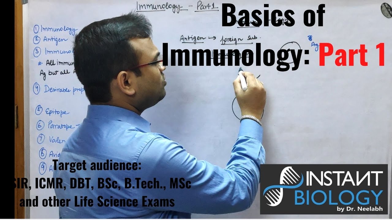 Basics of Immunology Part 1 - YouTube
