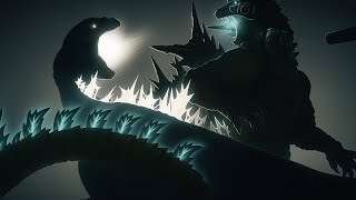 Kaijus Reagindo Godzilla Minus One Vs Mushroom Cloud Godzilla