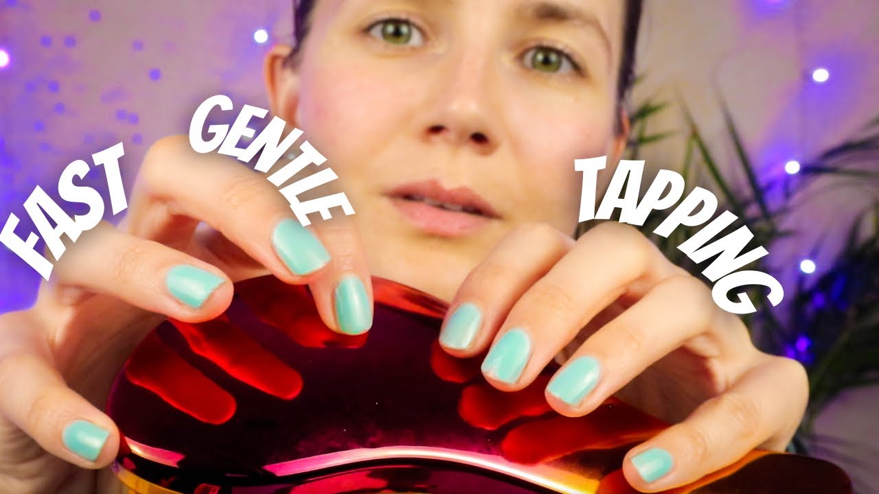 ASMR Fast But Gentle Tapping at 100% Sensitivity