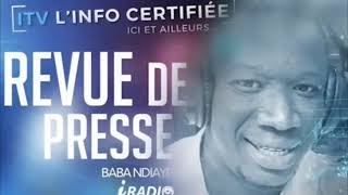 iTV REVUE DE PRESSE IRADIO DU MARDI 04 2024 AVEC BABA NDIAYE