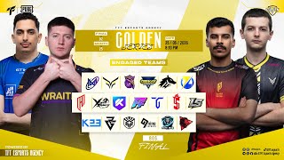 TFT GOLDEN SERIES | M25 F02: NGX,S2G,VC,GK,ULF,721,ALQ,XFORCE… بتعليق سعدنى