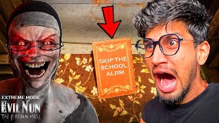 [ SKIP THE SCHOOL ALARM   MAIN DOOR ESCAPE   EXTREME MODE ] EVIL NUN THE BROKEN MASK