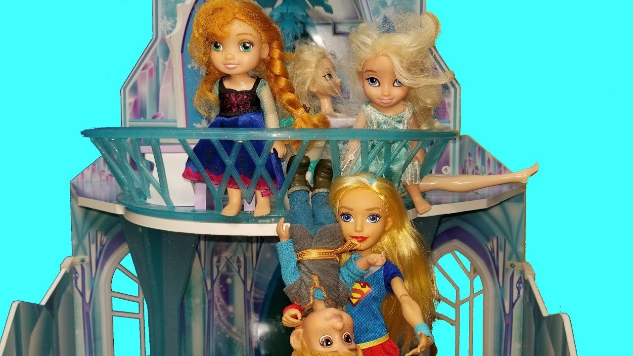 Supergirl and the Ice Palace : Elsia and Annia Videos - YouTube