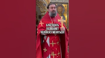 Благодать позволяет человеку меняться! Отец Андрей Ткачев #shorts