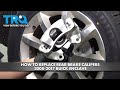How to Replace Rear Brake Calipers 2008-2017 Buick Enclave
