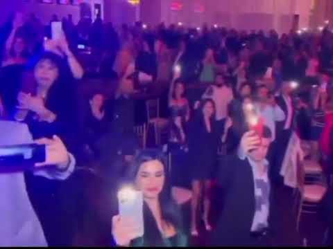 دخول نجوى كرم للمسرح واغنية يامرحبا ياليل من حفل ميامي 28 10 2022 نجوى كرم