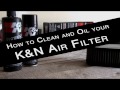 How to Recharge the K&amp;N Air Filter on your Motorcycle