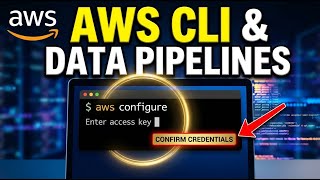 How to install AWS CLI and configure credentials for data pipelines - Full Guide