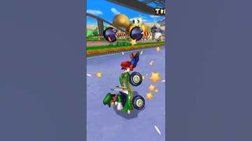 Mario Kart: Double Dash!! | Chain Chomps are out of control!!! #shorts