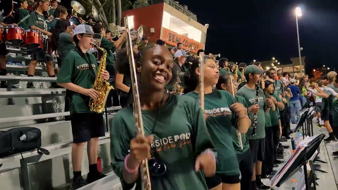 Riverside Polytechnic Band and Color Guard, Poly In The Stands 9/6/2025