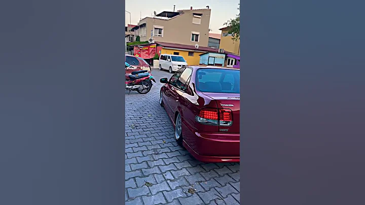 Honda Civic [1998 Ek in Red ♥️]