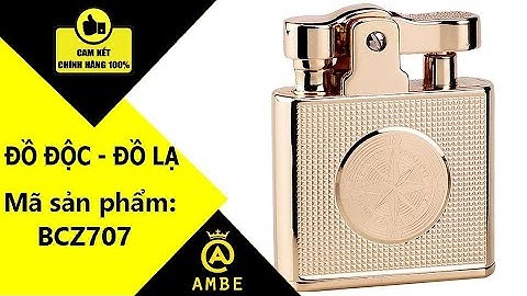 Hộp quẹt cối cổ kiểu xưa cực chất lượng Honest BCZ707 -Ambe