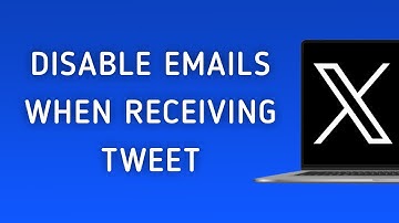 How To Disable Emails When Receiving A Tweet On X (Twitter) On PC