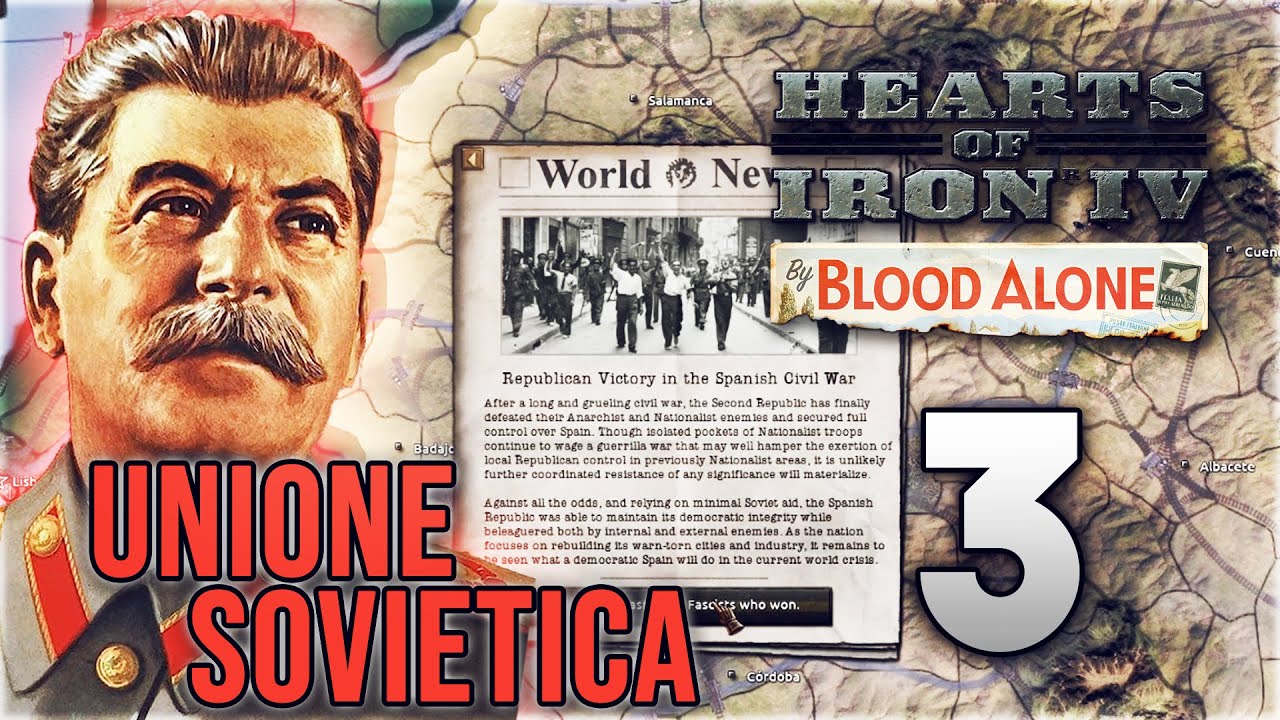 Tutta la Spagna è Comunista | Hearts of Iron 4 | Unione Sovietica Ep 3 ...