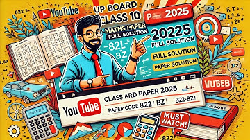 Up board class 10 maths paper solution|Up board class 10th math paper code 822(BZ) complete solution