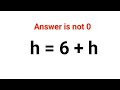 H 6 H الإجابة ليست صفر ا أخطأ الكثيرون اختبار الرياضيات في أوكرانيا رياضيات نسب مئوية أو 