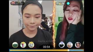 Rara Lida Lagi Makeup Sambil Batle Persiapan Semarak Indosiar Live Bigo Rara Terbaru 28.02.21