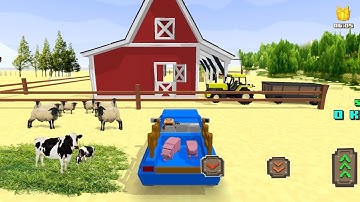 Blocky Farm & Racing Simulator - I
