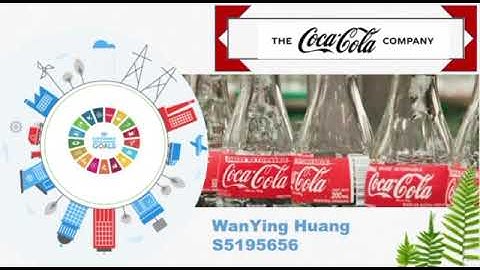 Coca-Cola Company SDG Value chain.