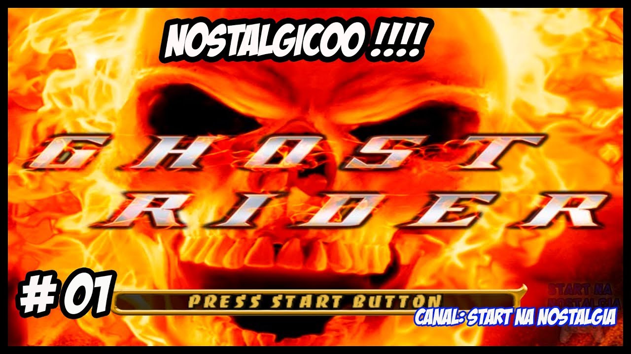 Ghost Rider Gameplay #1 PTBR- Motoqueiro Fantasma, jogo nostálgico ...