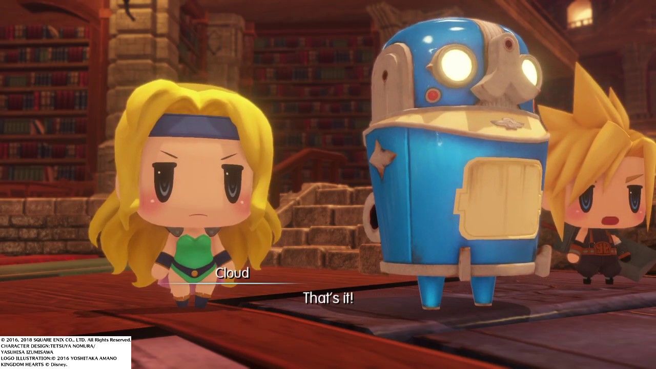 WORLD OF FINAL FANTASY - Celes and Cid